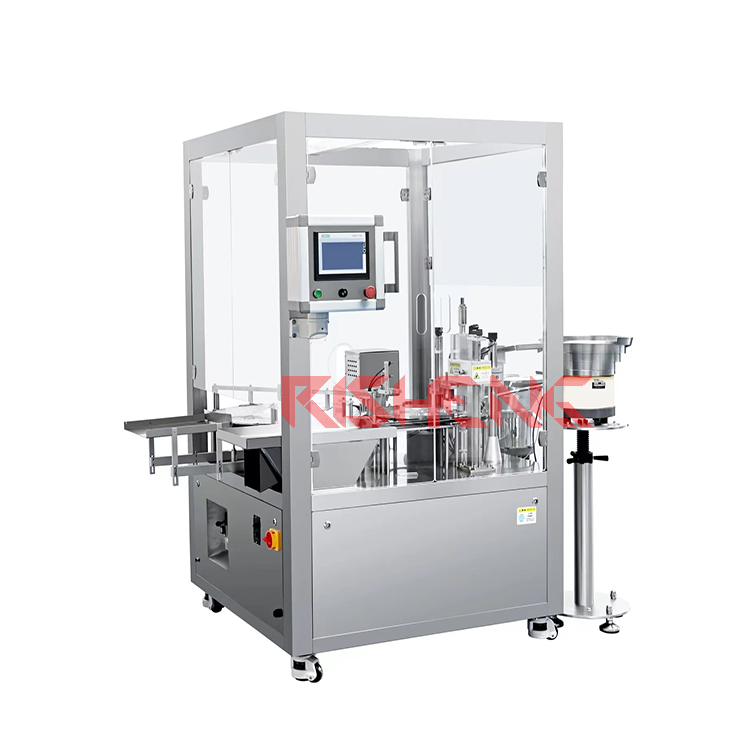 RS-GZ 011Automatic Single Head Essential Oil Filling and Capping Machine